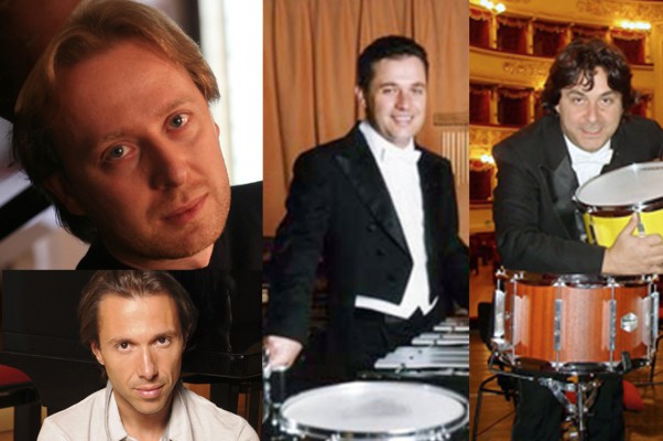 5 maggio 2008 <br>Duo Maurizio Baglini – Roberto Prosseda <br>con Giuseppe Cacciola e Gianni Arfacchia