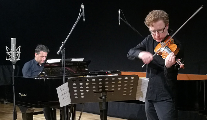 6 febbraio 2018 <br> Duo Sossai – Bolla<br>Aula Magna Collegio Educandato Uccellis